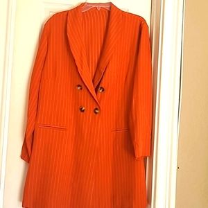 Long Double Breasted Jacket